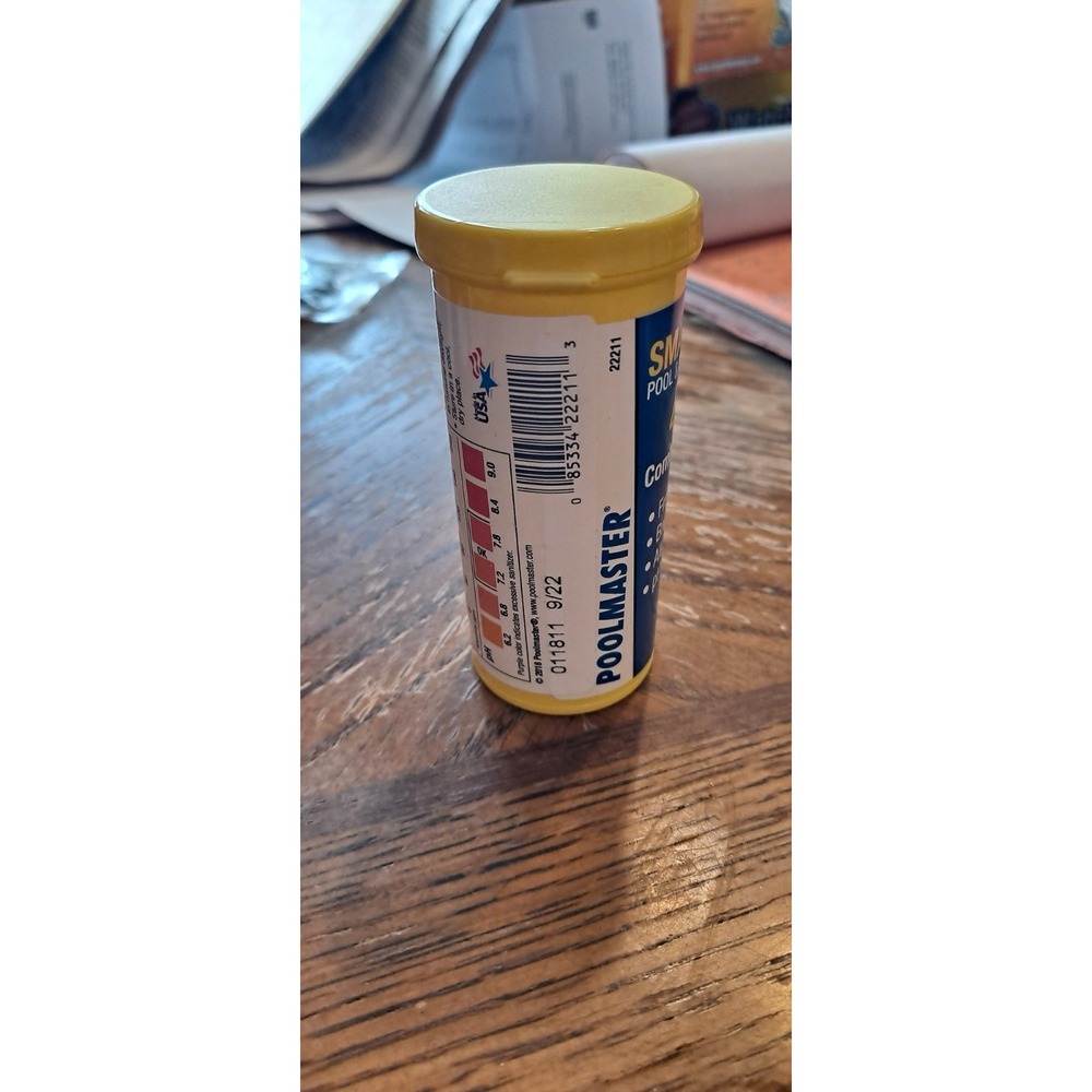 Poolmaster 22211 Smart Test 4-Way Pool Test Strips - Picture 2 of 10